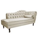 Ver imagem 5 de Kit Diva Recamier Diana 185cm Lado Esquerdo e 01 Poltrona Classic Linho - Doce Sonho Móveis RECAMIER