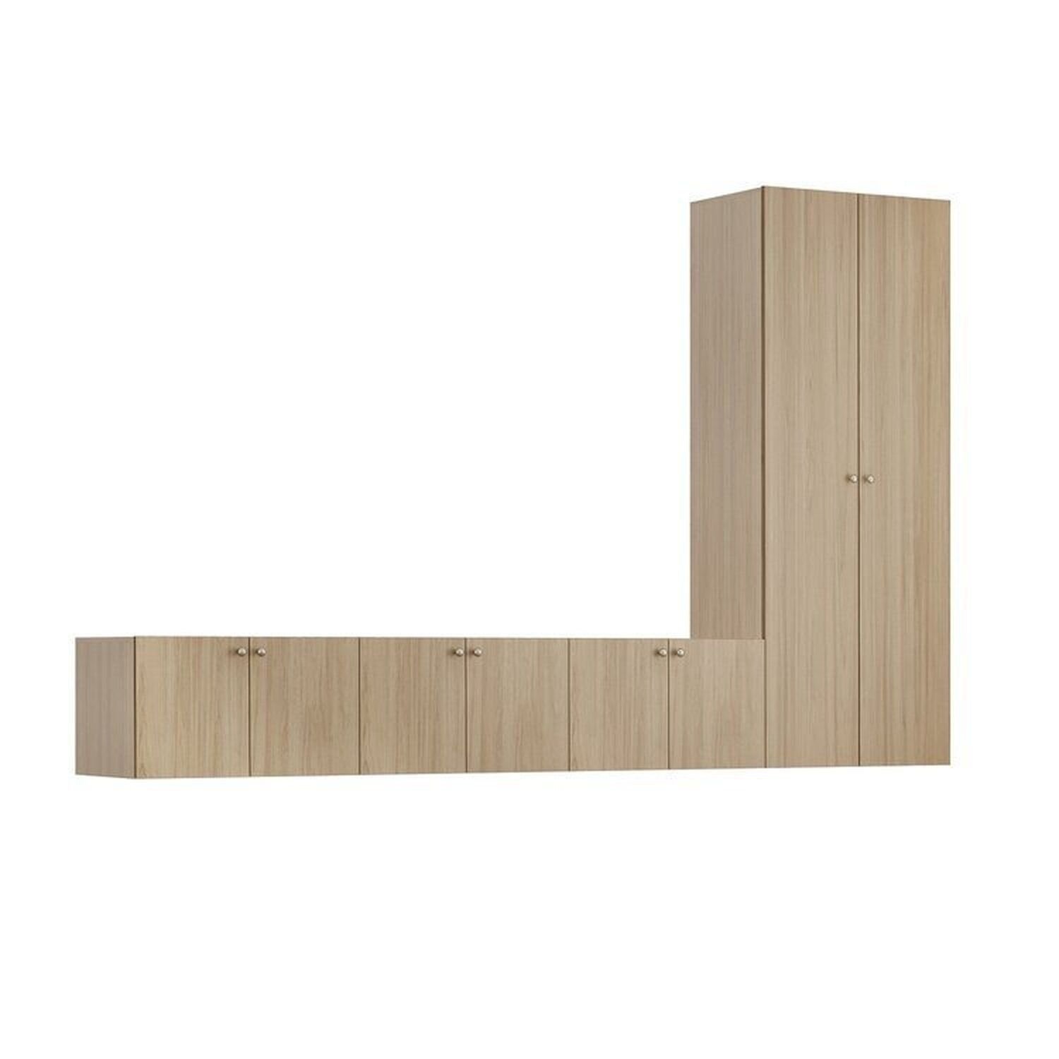 Estante Home 4 Módulos 8 Portas 1 Kit Prateleira Frame Cabecasa MadeiraMadeira   - 11