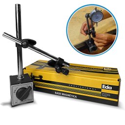 Base Magnética 60 Kg Articulado P/relógio Comparador - Eda - 3