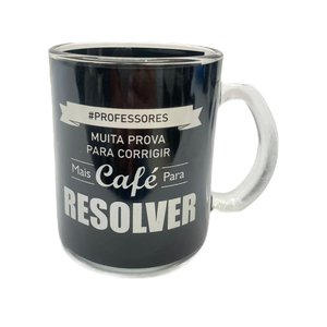 Caneca de Vidro Profissão 380ml - Professores