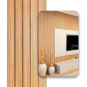 Painel Ripado Wpc Interno Low Várias Cores 2,90m X 15cm (0,43m²)
