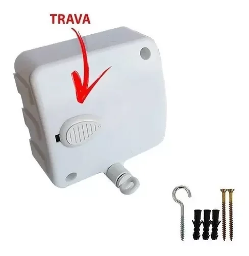 Varal Retrátil Automático Modular 3 Peças com 6 Metros - 2