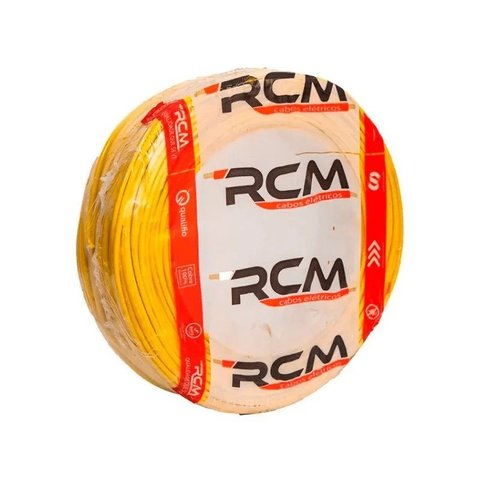 Cabo Flexível 750v 10,00mm Rolo de 100m Rcm