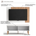 Ver imagem 3 de Painel com Rack Funcional para TV Berlin s/ Porta 130cm