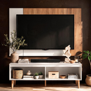 Ver imagem 1 de Painel com Rack Funcional para TV Berlin s/ Porta 130cm