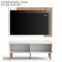Ver imagem 2 de Painel com Rack Funcional para TV Berlin s/ Porta 130cm