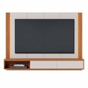 Ver imagem 1 de Home Suspenso Loa Off White Matte/freijó para Tv até 75” - Colibri