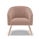 Ver imagem 5 de Poltrona Decorativa Pé Palito Natural Stella Bouclê Rosê D03 - D'Rossi