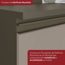 Ver imagem 5 de Cozinha Completa Connect 14 Portas 2 Gavetas 100% MDF com Vidro Duna/Cristal - Henn