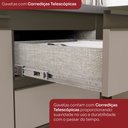 Ver imagem 7 de Cozinha Completa Connect 14 Portas 2 Gavetas 100% MDF com Vidro Duna/Cristal - Henn