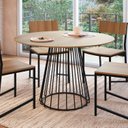 Ver imagem 2 de Mesa para Sala de Jantar Redonda Durand