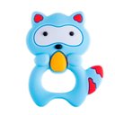 Ver imagem 1 de Mordedor Infantil Bichinhos Raposa Pimpolho Ref: 82272 - Azul