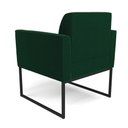 Ver mais imagens de Poltrona Sala Estar Industrial Preto Kit 2 Marisa Bouclê Verde D03 - D’Rossi