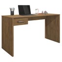 Ver imagem 2 de Mesa para Computador Gávea com Gaveta e Livreiro Office com Portas Pequenas Freijó - Móveis Leão