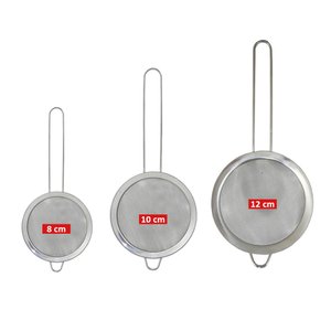 Peneiras de Cozinha - Kit com 3 Unidades