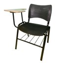 Ver imagem 2 de KIT 05 Cadeiras Escolar com porta livros cor Preto