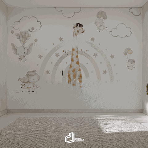 Painel Safari Aquarela-md15