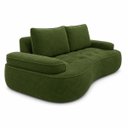 Ver imagem 5 de Sofá Yafa 190cm 2 Lugares Moderno Sala Consultório:Verde/ Memphis
