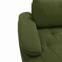 Ver imagem 4 de Sofá Yafa 190cm 2 Lugares Moderno Sala Consultório:Verde/ Memphis