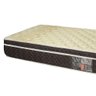Cama Box Baú Solteiro King Marrom + Colchão 96x203x67cm - 2