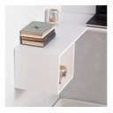 Ver imagem 2 de Mesa Escrivaninha Suspensa para Escritório Miguel 100% Mdf Woodcore