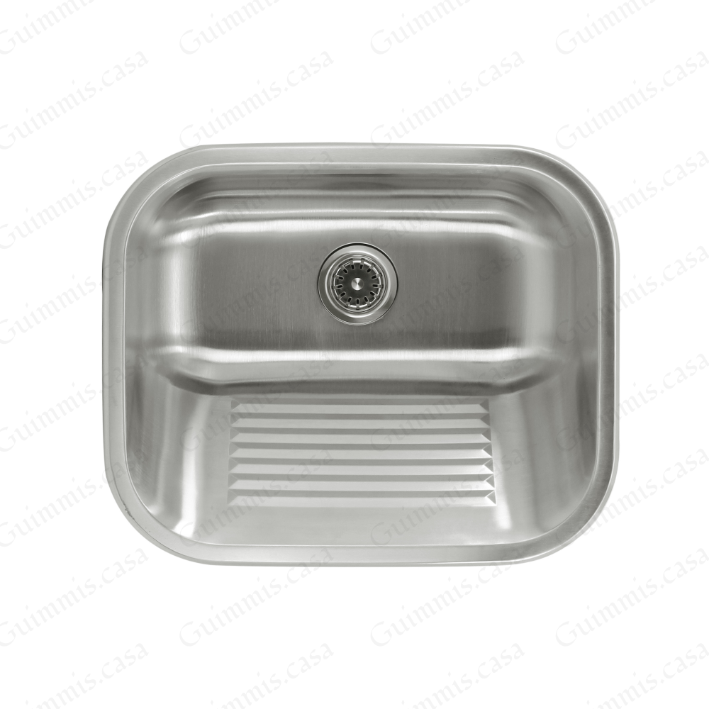 Tanque Inox Embutir ou Sobrepor 55x45cm Guimmis.casa - 2