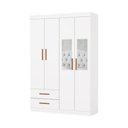 Ver imagem 2 de Guarda Roupa 4 Portas 2 Espelhos Centrais Allure -grand Line