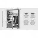 Ver imagem 4 de Guarda Roupa 4 Portas 2 Espelhos Centrais Allure -grand Line