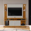 Ver imagem 2 de Home Sala Tv 60pol. York Led Naturale/off White/ripado