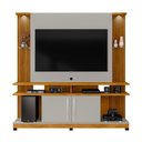 Ver imagem 1 de Home Sala Tv 60pol. York Led Naturale/off White/ripado