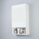 Ver imagem 2 de Armário para Banheiro Lavabo Suez Branco 34cm