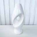 Ver imagem 4 de Decoração sala vaso escultura branco abstrato moderno decor