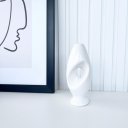 Ver imagem 2 de Decoração sala vaso escultura branco abstrato moderno decor