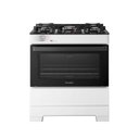 Ver imagem 1 de Fogão Esmaltec 5 Bocas Ideal Top Glass Mesa de Vidro Forno 84 Litros Branco T5vab Bivolt