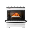 Ver imagem 7 de Fogão Esmaltec 5 Bocas Ideal Top Glass Mesa de Vidro Forno 84 Litros Branco T5vab Bivolt