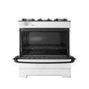 Ver imagem 6 de Fogão Esmaltec 5 Bocas Ideal Top Glass Mesa de Vidro Forno 84 Litros Branco T5vab Bivolt
