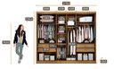Ver imagem 5 de Guarda-Roupa Livorno 4 Gavetas sem Espelho Fendi Novo Horizonte