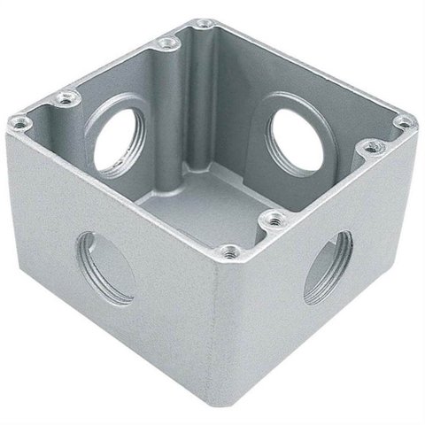 Caixa para Piso Cega e Alta 4x4 - 56120000 - Tramontina Caixa P/piso 4x4 Cega Alta Tramontina 56120/