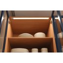 Ver imagem 6 de Paneleiro de Cozinha Cristaleira Ciela R631 C/ 4 Portas (2 C/ Vidro) 70x220cm Canela - Kappesberg