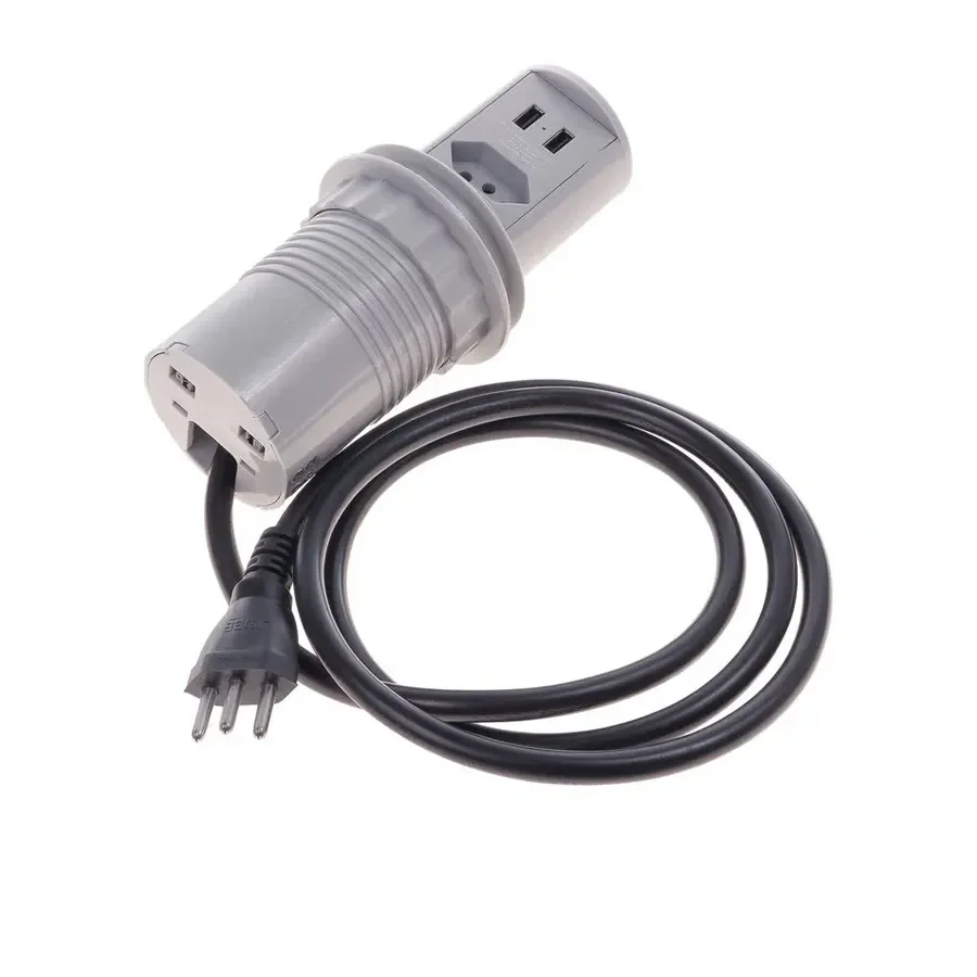 Ver imagem 1 de Mini Totem Manual Pop20 1nbr20a + 2usb Max 3520w Qm52300 Cinza Qtmov