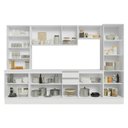 Ver imagem 6 de Armário de Cozinha Completa 100% Mdf 290 Cm Branco Smart Madesa 01