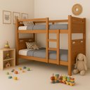 Ver imagem 2 de Beliche Infantil ou Adulto com 02 Colchões D33 Proteção Completa com Grade Reforçada