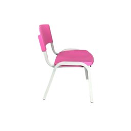 Kit 8 Cadeiras Infantil Iso Colors Brinquedoteca Escolas Ecomhome - 5