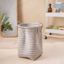 Ver imagem 5 de Cesto Organizador Tramado Grande 40cm com Alças de Plástico - Oikos