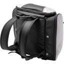 Ver imagem 2 de Bolsa Mochila Patins com Alça e 3 Divisórias Reforçada Lilás