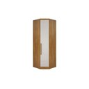 Ver imagem 1 de Guarda Roupa Closet de Quarto Canto Oblíquo Rizon C- 1 Porta Freijo Cumaru C- Fendi - Novo