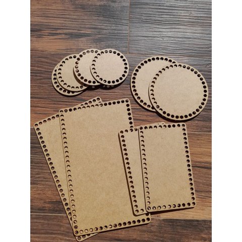 Base em Mdf para Kit Bebê - Kit Diversos Tamanhos 15 Un