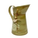 Ver imagem 3 de Vaso Jarro Decor de Metal Rústico Verde Le Jardinier 19,5cm