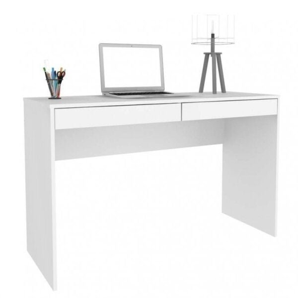 Conjunto Home Office com Escrivaninha e Estante para Livros Office Espresso Móveis - 4