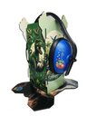Ver imagem 4 de Kit Suporte Autistas Abafador de Sons 11 Db Dinossauros com Abafador Azul Coleção Tea e Amor Nsupdin